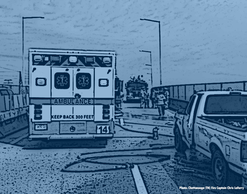 fire-ems-generic 路上的救护车