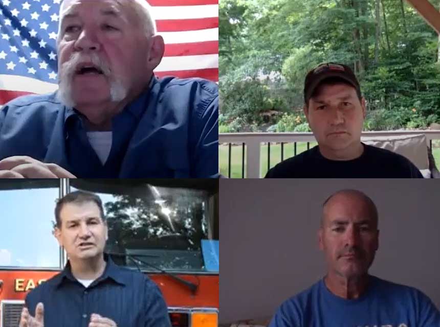 humpday-salvage Mike Dugan, Frank Ricci, and Danny Sheridan