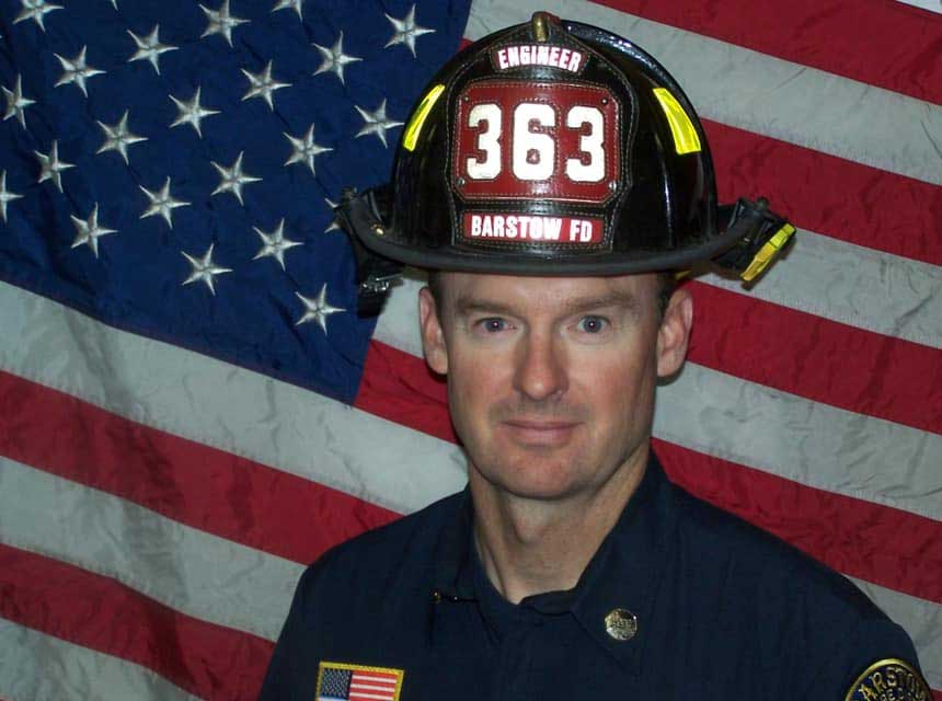 barstow-ca-fire-engineer-spink Barstow Ca Fire Protection District工程师David Spink