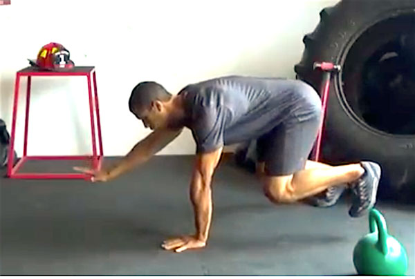 乔丹思考消防队员的健康状况