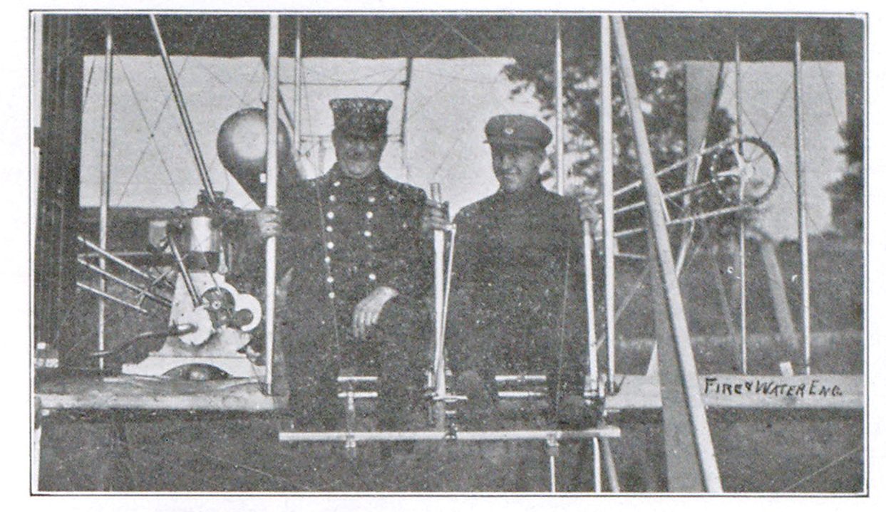 E. W.潜水员，工头卡车9，费城，在一架飞机上。